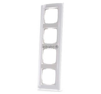 Четырехсторонняя рамка, прозрачно-белая - Четырехсторонняя рамка белая 0214723