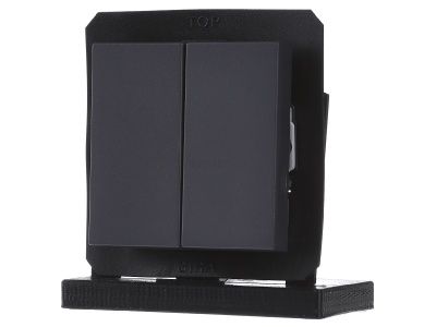 Крышка для переключателя/кнопки серии Rocker Switch, степень защиты IP44, антрацитовый цвет, артикул 026628.