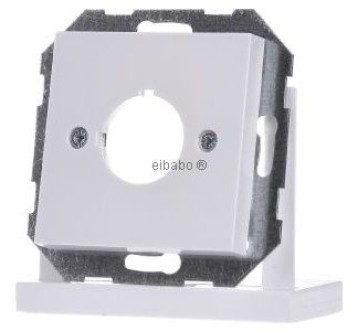 Центральная вставка, чисто белый глянцевый, 22,5 мм - Базовый элемент с центральной крышкой 027203