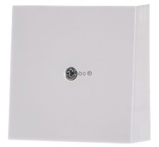 Центральная вставка из чисто белого глянцевого пластика для отклонения линий - Центральная накладка 027403