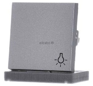 Накладка на переключатель/кнопку System55 из алюминия, артикул 028526