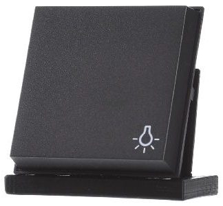 Крышка переключателя/кнопки, цвет антрацит, TX44, артикул 028567