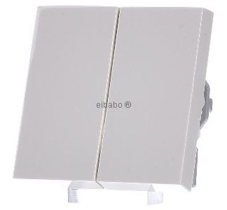 Крышка для переключателя/кнопки серии Rocker Switch, цвет кремово-белый глянцевый, артикул 029501.