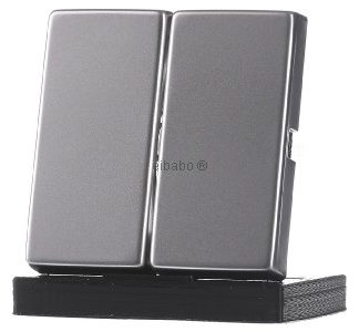 Двойная крышка переключателя/кнопки из нержавеющей стали 0295600