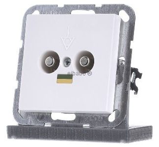 Коробка выравнивания потенциалов, чисто белая - Заземляющая розетка 040527