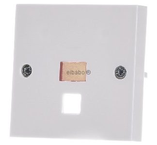 Центральный переключатель/кнопка чисто белого глянцевого цвета 063803