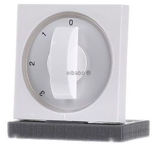 Центральная панель, чисто белая глянцевая, с 3-позиционным переключателем 066903