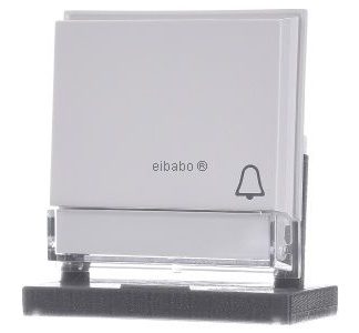 Чисто белый качающийся колокольчик с местом для надписей, TX44 067366