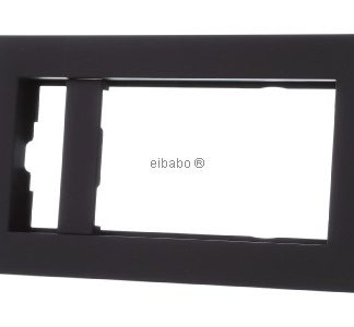 Рамка, состоящая из двух частей - двухсекционная рамка, черная 1002095