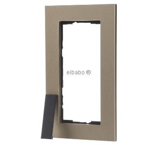 Рама корпуса, двойная, светло-золотистая - Алюминиевая рама, 2-створчатый кронштейн 1002217