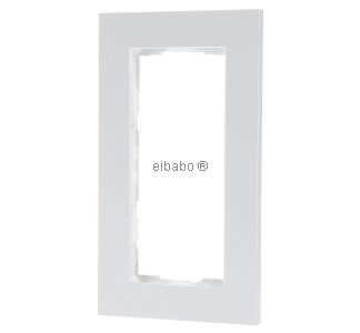 Двойная алюминиевая рама. Чисто белый (лакированный) - Одинарная белая рама 1002403