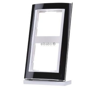 Рамка 2x или MS для мероприятий в чисто белом цвете, прозрачная, маленькая - Рамка 2x черная 1002733