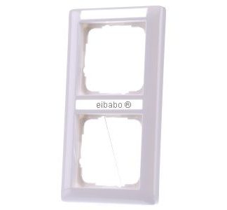 Двойная рамка, чисто белая-gl с полем описания - Двойная рамка, белая 110203