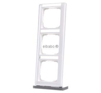 3 белые рамки с полем для письма - трехсекционная белая рамка 110303