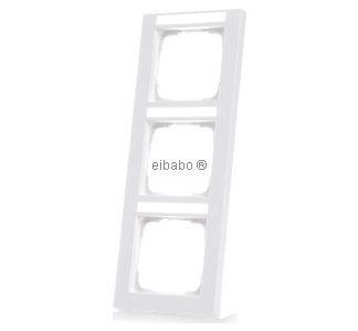 3 вертикальные рамки для фотоаппаратов чисто белого/матового цвета, ударопрочные. - 3 белые рамки для фотоаппаратов 110322