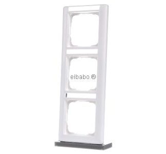 3 рамки чисто белого цвета с полем для письма - 3-складная белая рамка 110327