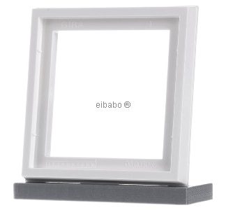 1x Монтажный адаптер RWS - односекционная рама, белый 131103