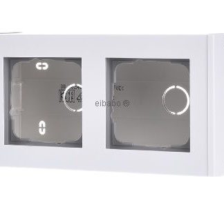 Корпус 2 шт. чисто белого цвета - Корпус для поверхностного монтажа 2 шт. белого цвета 136227