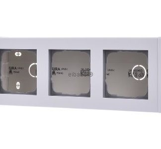 Тройной корпус, чисто белый - Накладной корпус, трехсекционный, белый 136327