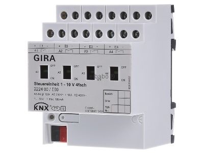 Блок управления 1-10 В, 4-позиционный, ручной, KNX 222400
