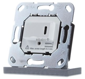 Вставка для адаптера питания USB Type-C, белая - USB-адаптер питания 236200