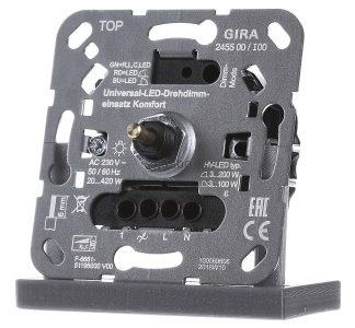 Универсальный светодиодный диммер Comfort - встраиваемый диммер 245500