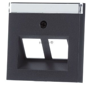 30G 2x модульная крышка для розетки Anth - Центральная крышка 264028