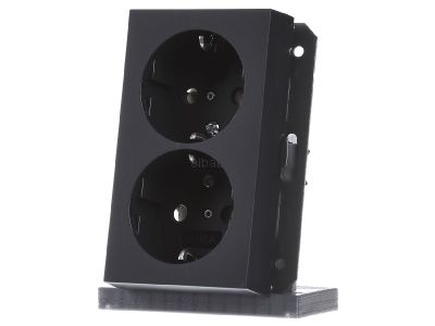 Двойная розетка Schuko KS 1x anth - Электрическая розетка 273128