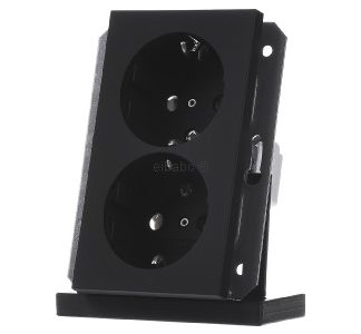 Двухфазная встраиваемая розетка Schuko - электрическая розетка 2735005