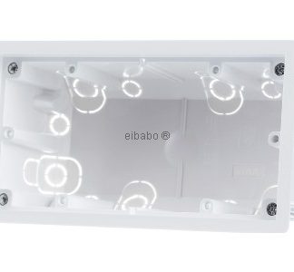 Двусторонняя розетка для устройств - пустая монтажная коробка 289700