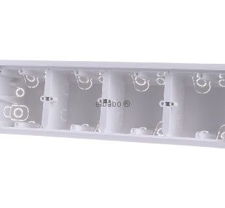 Четырехконтактная розетка для устройств - пустая монтажная коробка 289900