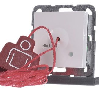 Чисто белый шнур - Кнопка вызова белая 291203