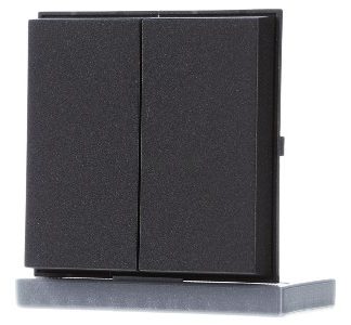 Накладка на переключатель/кнопку 2f (WG UP) антрацитового цвета 329567