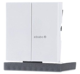 Накладка на крышку Rocker 2x прямого цвета, чисто белого матового оттенка, кремово-белого цвета, артикул 349527.