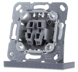 Кнопка включения/выключения без зажима - Встраиваемый выключатель 383600