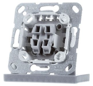 Кнопочный переключатель с крестообразным креплением без зажимного элемента - Встраиваемый переключатель 383700