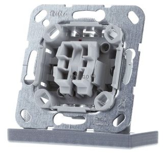 Доводчик-качелька без вставки-защелки - Кнопка переключения 387100