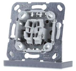 Переключатель-качелька 2f без зажима - Кнопка-переключатель 387500