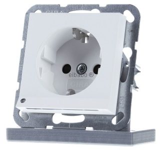 Светодиодная лампа с цоколем, чисто белый свет - защитный контакт цоколя 417027