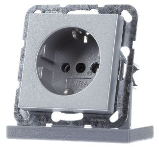 Алюминиевая розетка - Защитный контакт розетки 418826