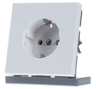 Розетка SCHUKO, чисто белая, 418870