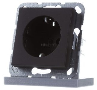 Светодиодный патрон черного цвета - Защитный контакт патрона черный 4755005