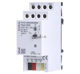 Радиоуправляемый привод рольставни Gira eNet 543700 REG