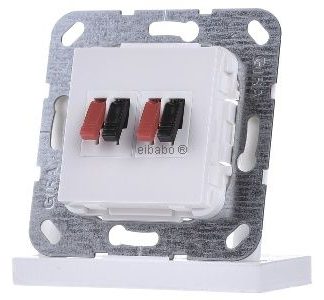 Разъем для подключения акустических систем, 2 шт., чисто белый — базовый комплект акустических систем 569303