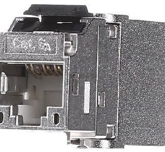 Модульный разъем RJ45 Cat6A с пылезащитной крышкой - Базовый модульный разъем Element 574000