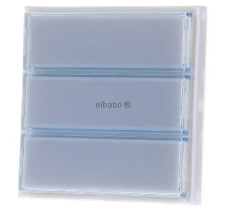 Кнопка вызова сверху, трехсторонняя прозрачная, для домашней станции 851666