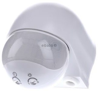 Миниатюрный датчик движения Mini 180 AC 230V/1000W/400W - Полный 180° датчик движения, белый McGuard mini BM180ws