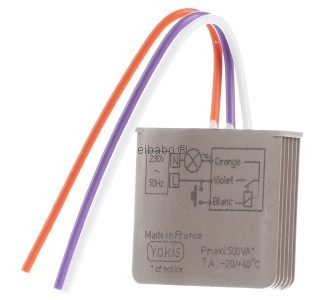 Диммерная кнопка 3-500 Вт 230 В - Встраиваемый диммер 3 ... 500VA MTV500E