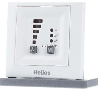 Пятиуровневый элемент управления, встраиваемый в стену — Интеллектуальный элемент управления белого цвета KWL 45 BEU