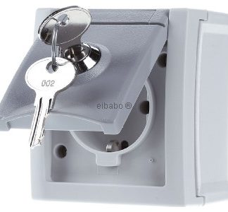 Запираемая розетка № 2 FR-AP IP54 - Розетка (90591042-DE)